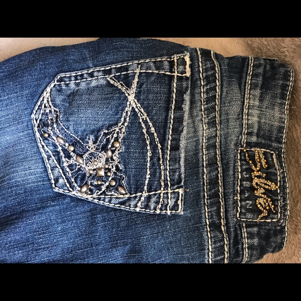 SILVER size 27 bootcut jeans